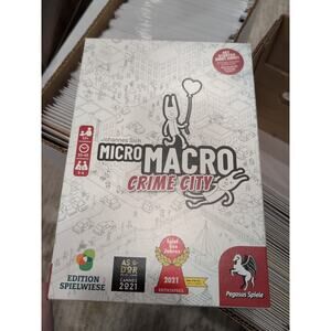 Pegasus Spiele 59060E MicroMacro Crime City NOB